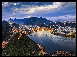 Wzgórza, Rio De Janeiro, Miasto, Brazylia